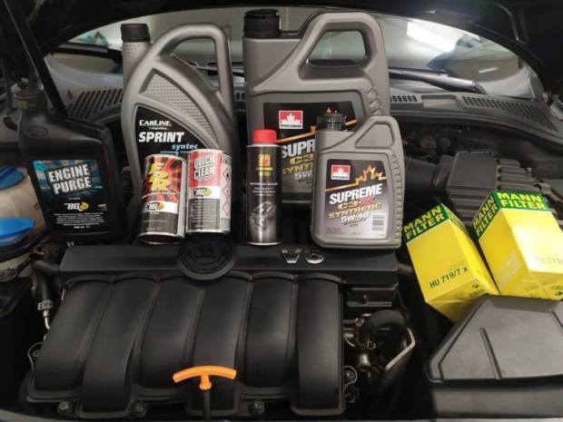 003: Dekarbonizační set pro benzínový motor
