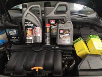 Dekarbonizační set pro benzínový motor
